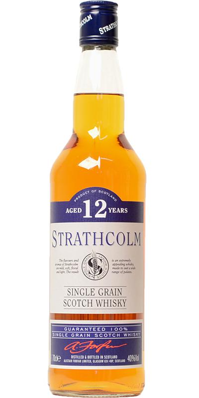 Revue du whisky écossais single grain Strathcolm 12 ans
