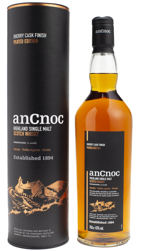 Ancnoc Peated Sherry Cask Single Malt Scotch Whisky