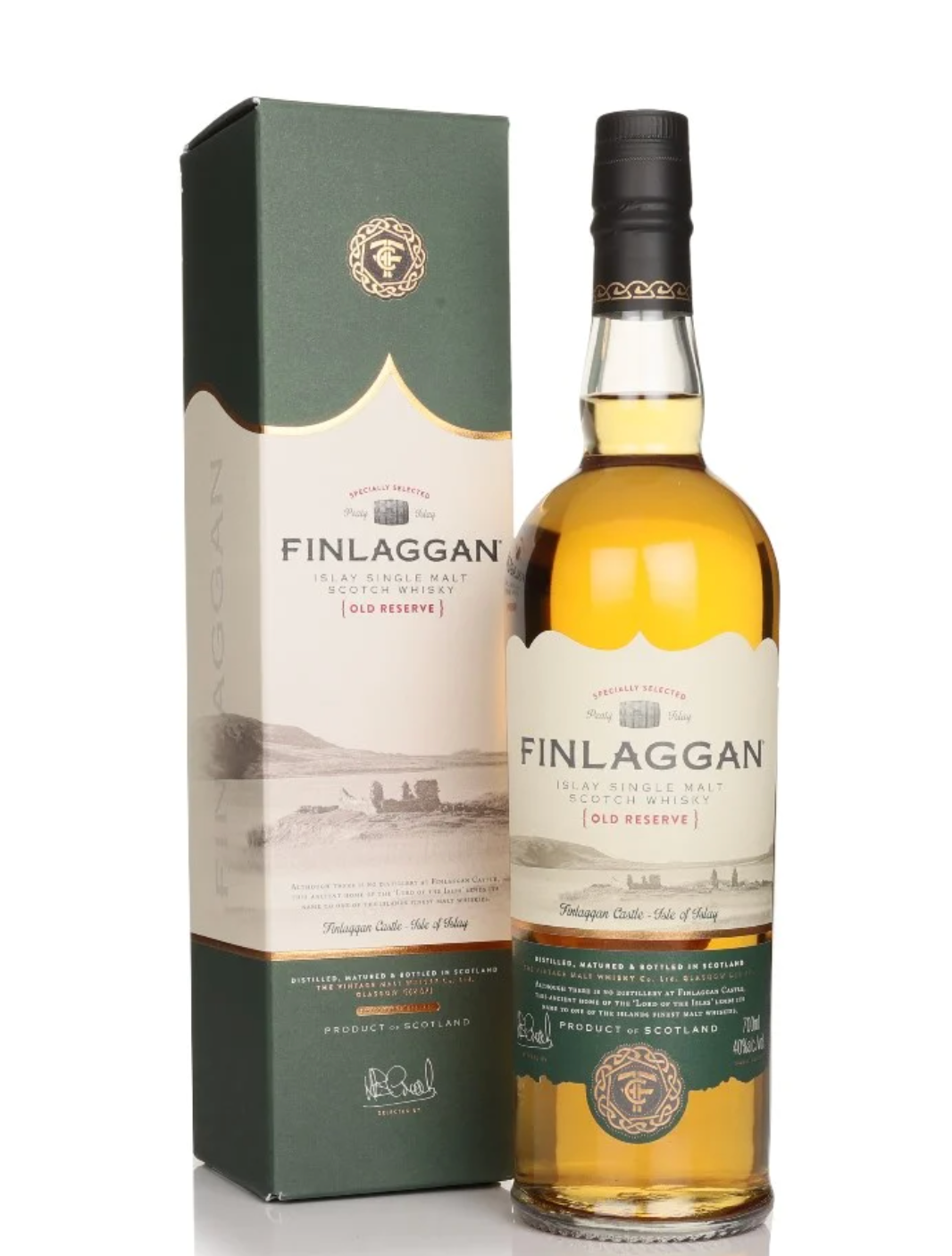 Critique du whisky écossais single malt tourbé Finlaggan Old Reserve