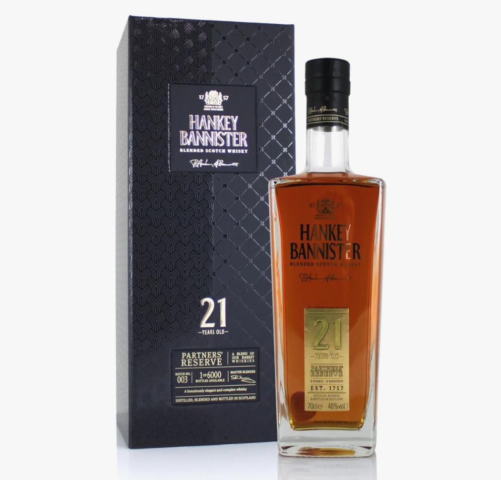 Test du whisky écossais mélangé Hankey Bannister 21 ans
