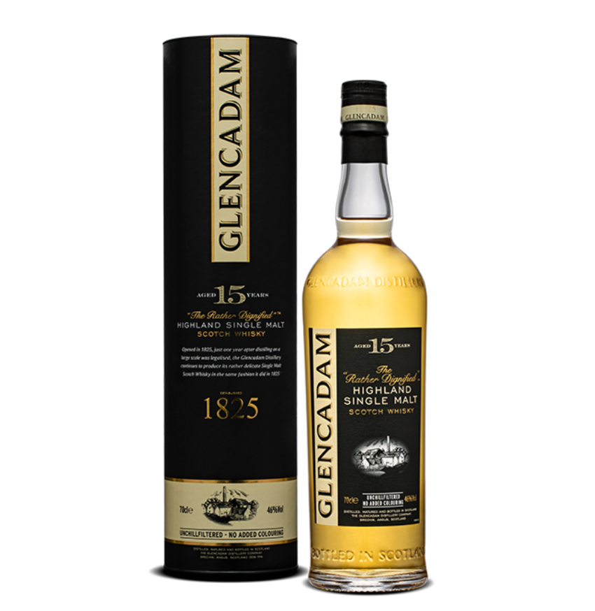 Revue du whisky écossais single malt Glencadam 15 ans