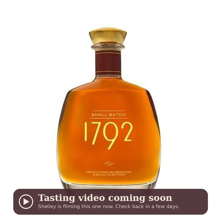 1792 Small Batch, tasting video coming soon