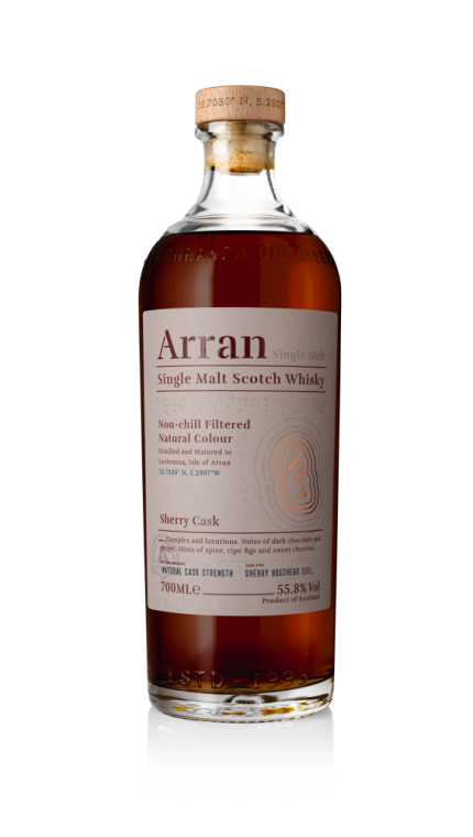 Revue du whisky écossais single malt Arran Bodega Sherry Cask 