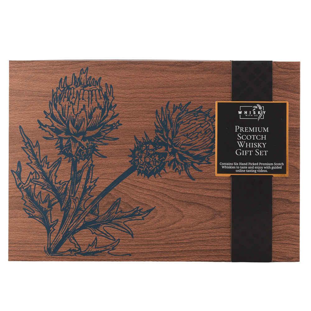 Premium Scotch Whisky Tasting Set – 6 Well Aged Miniature Scotch Whiskies