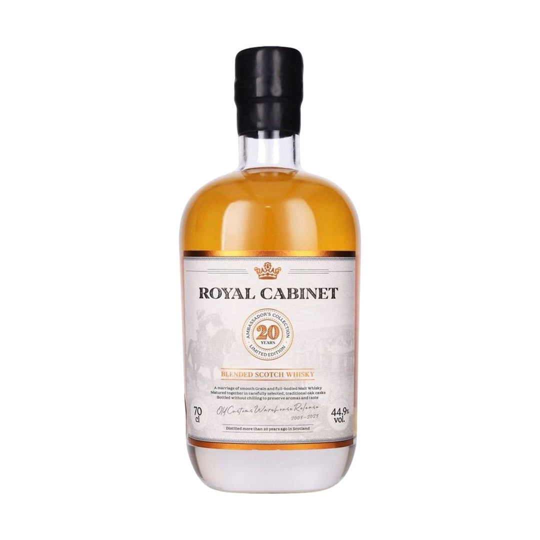 Royal Cabinet 20 Year Old Blended Scotch Whisky bottle