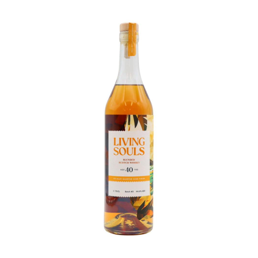 Living Souls 40 Year Old Blended Scotch Whisky Batch 3 bottle