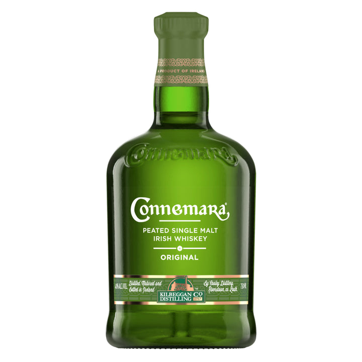 Connemara Original peated single malt Irish whiskey bottle