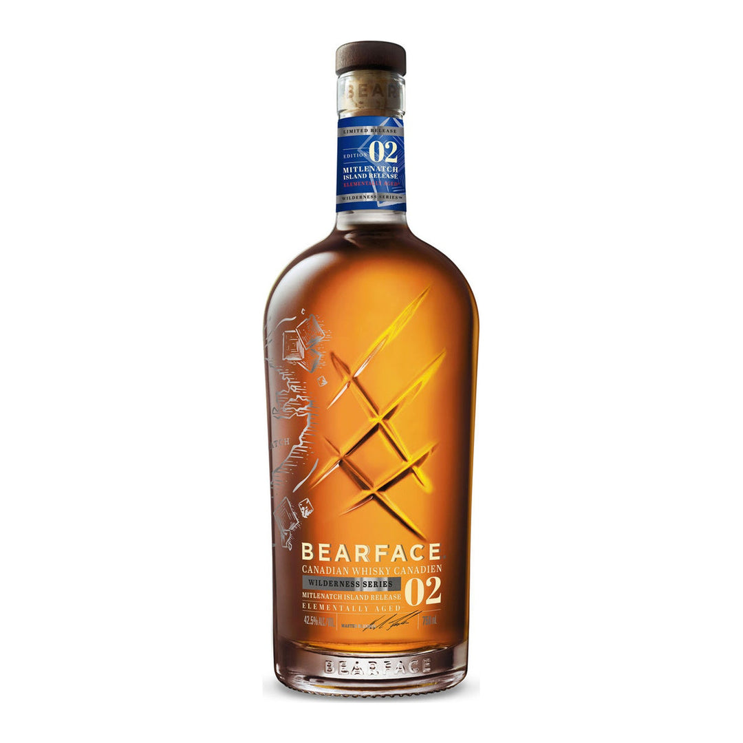 Bearface Wilderness Series 2 Canadian whisky bottle