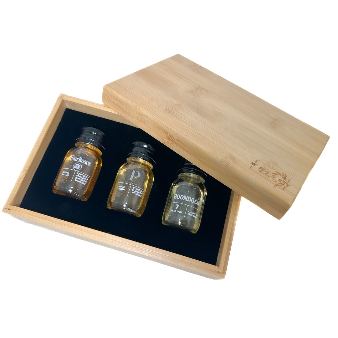 Le Livre du Whisky Écossais – Coffret dégustation de whisky premium avec 5 Single Malts - 3 cl x 5