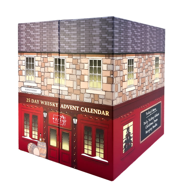 25 Day Scotch Whisky Advent Calendar. Includes Glass Bauble for Day 25 &amp; Tasting Videos