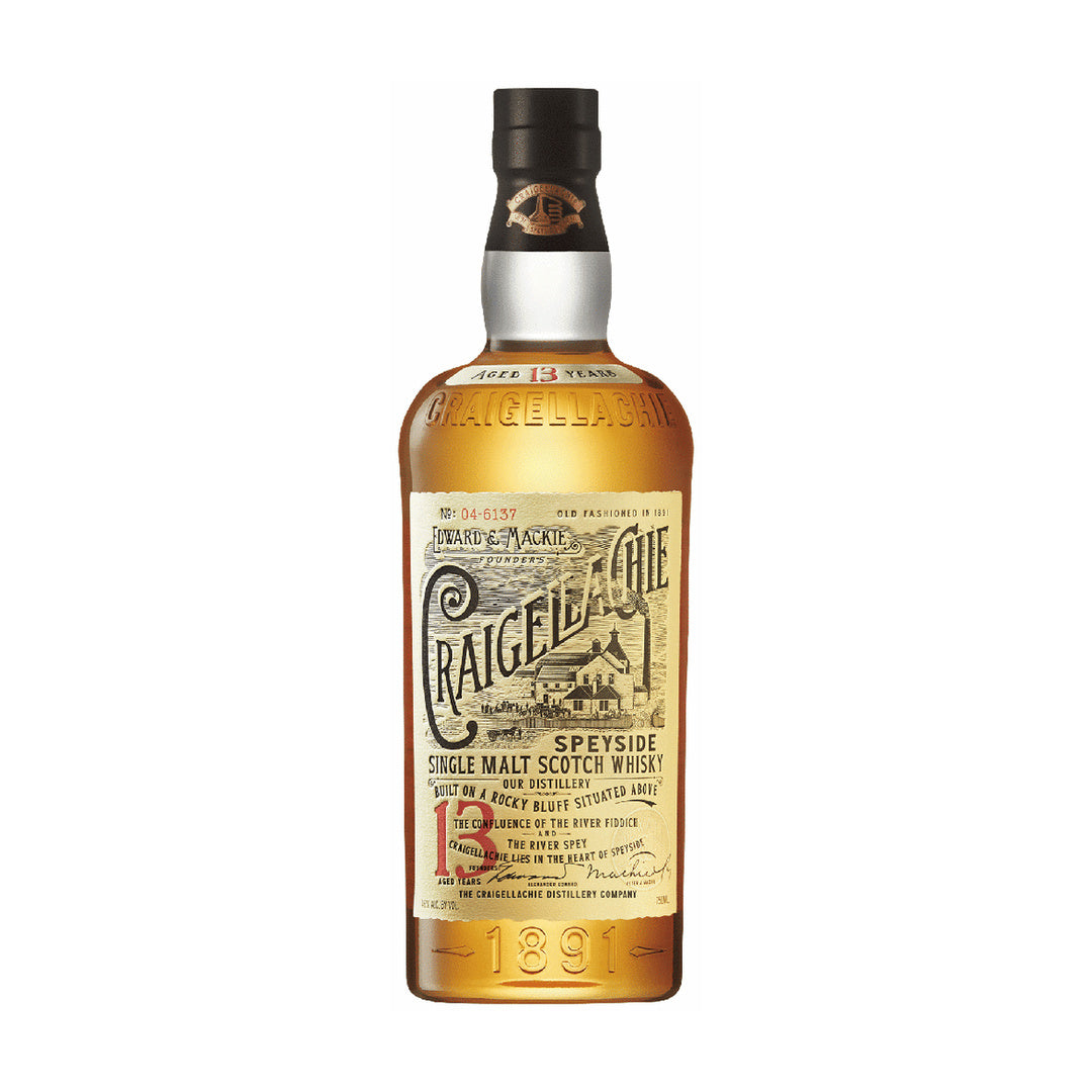 Craigellachie 13 Year Old Single Malt Scotch Whisky bottle