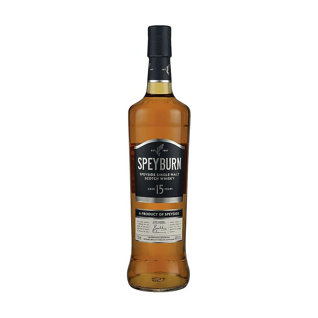 Speyburn 15 Year Old single malt whisky bottle