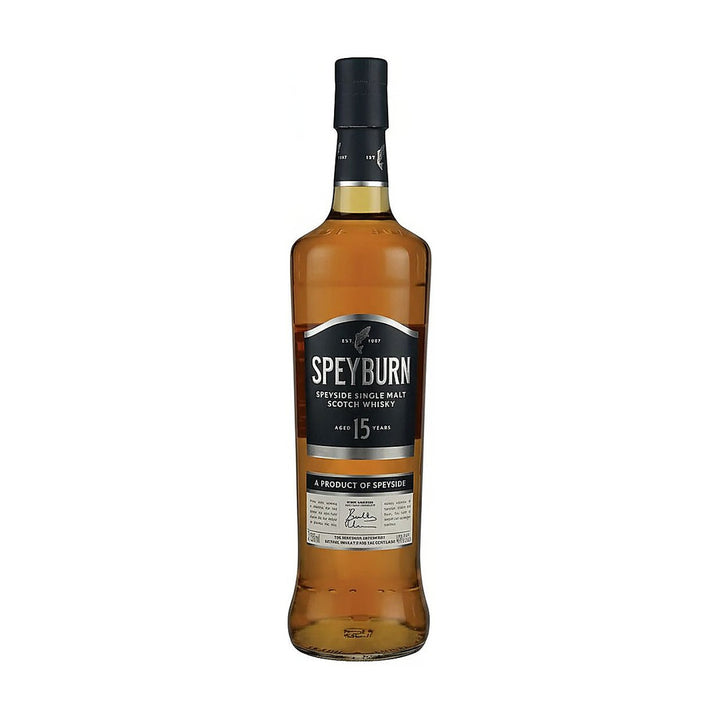 Speyburn 15 Year Old single malt whisky bottle