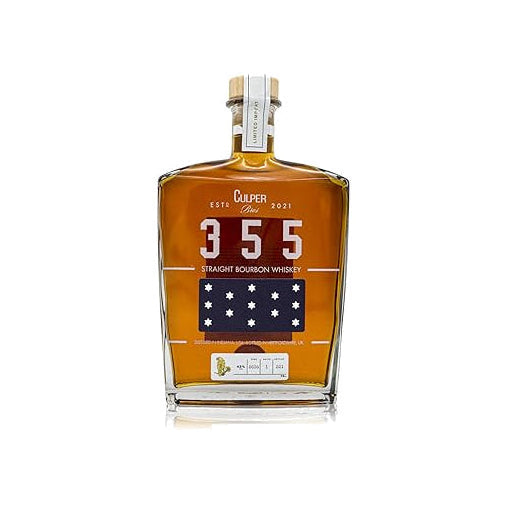 Culper Bros 355 Straight Bourbon Whiskey bottle
