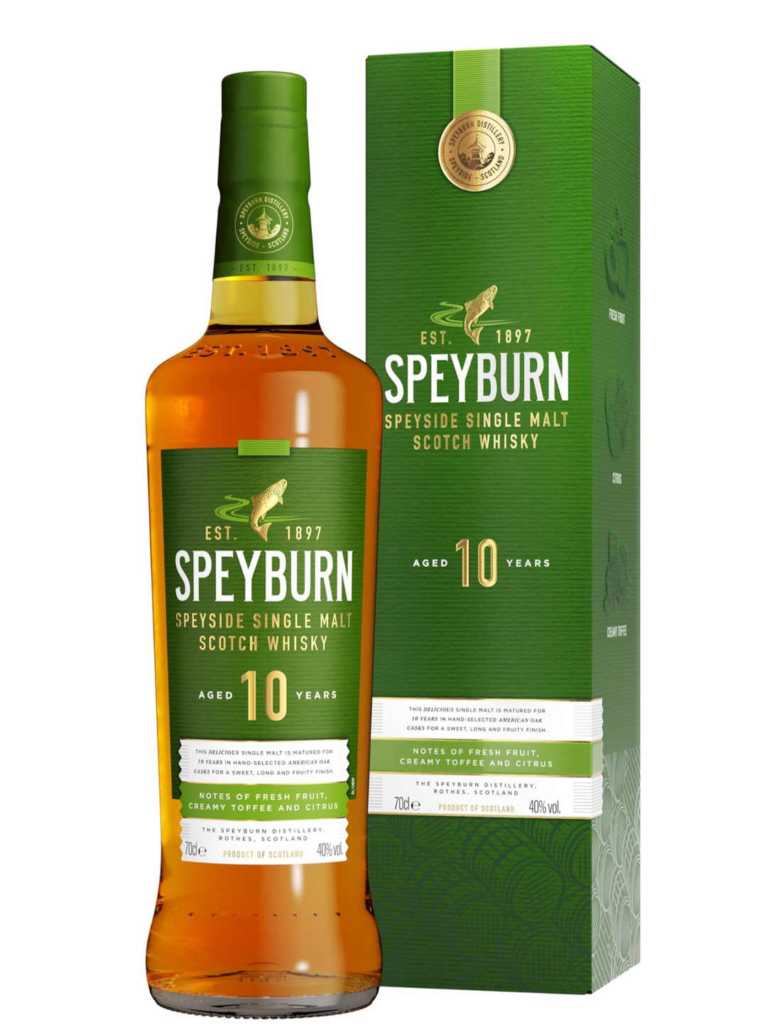 Évaluation du whisky écossais single malt Speyburn 10 ans