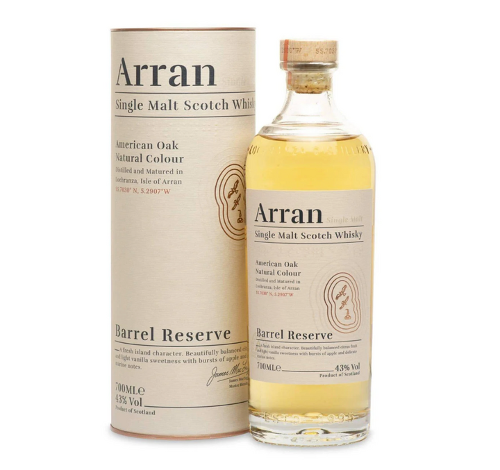 Critique du whisky écossais Single Malt Arran Barrel Reserve