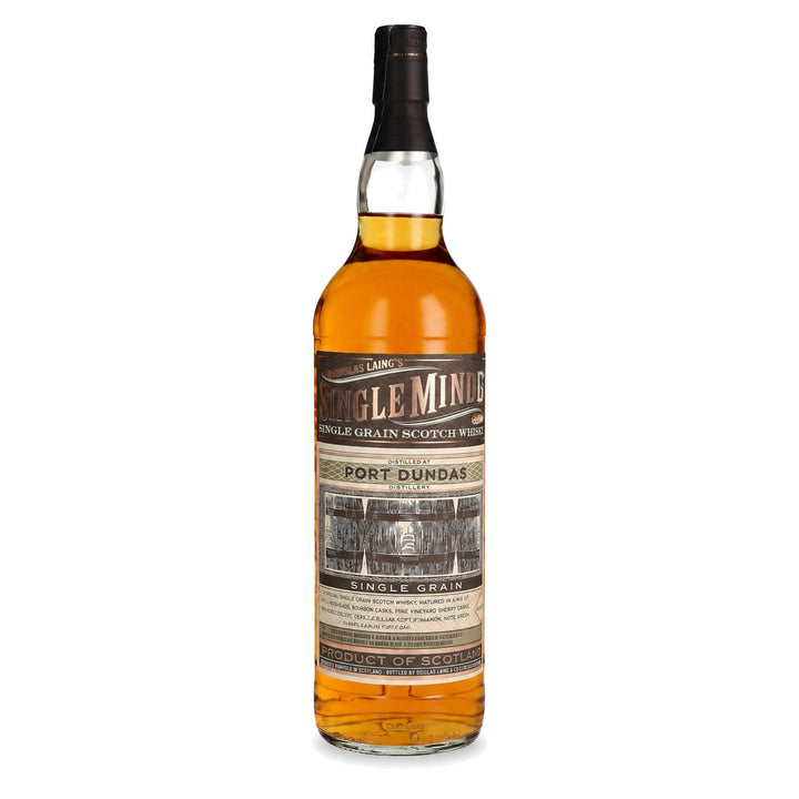 Port Dundas 16 Year Old Douglas Laing Single Minded single grain Scotch whisky bottle