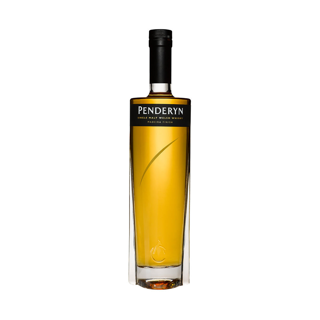 Penderyn Madeira Finish single malt Welsh whisky bottle
