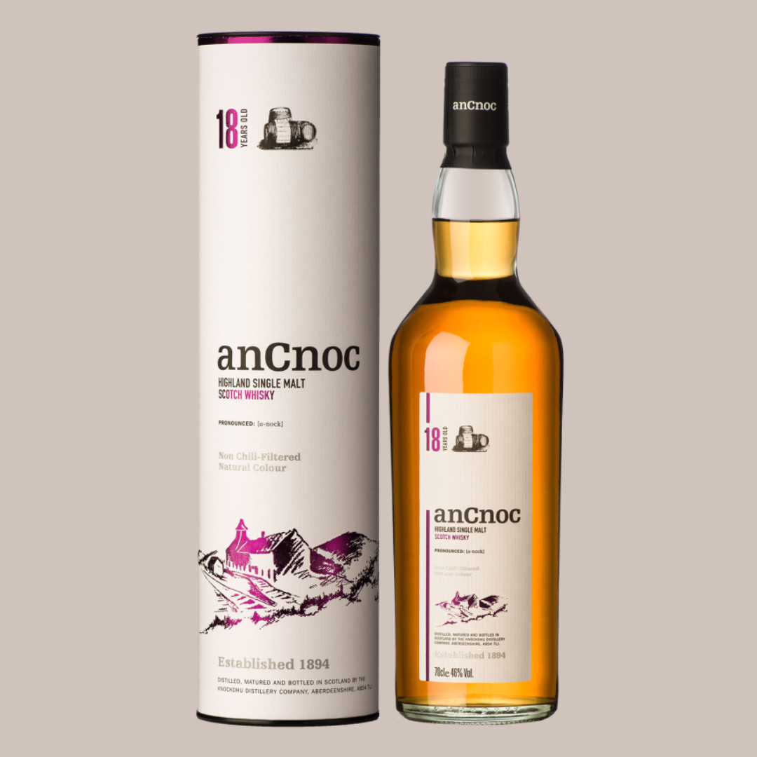 Revue du whisky écossais single malt Ancnoc 18 ans