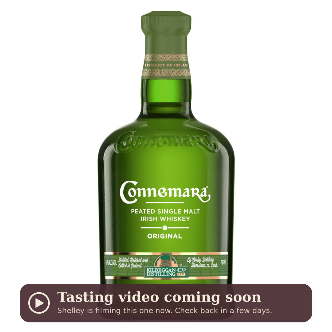 Connemara Peated, tasting video coming soon