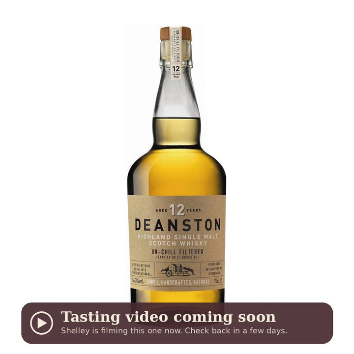 Deanston 12 Year Old, tasting video coming soon