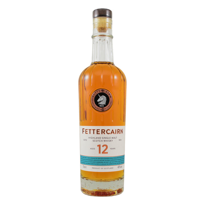 Fettercairn 12 Year Old Highland single malt Scotch whisky bottle