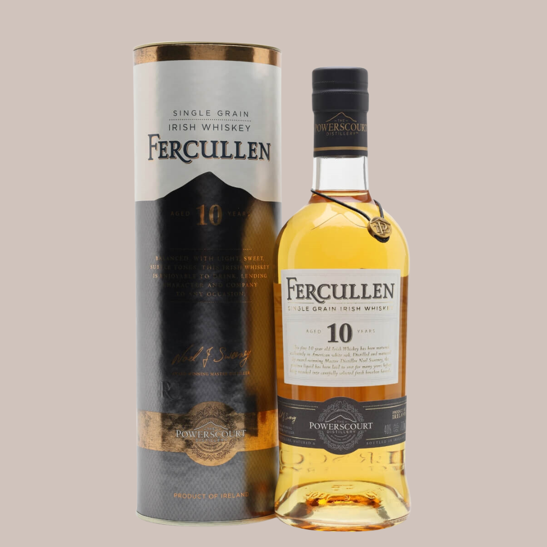 Avis sur le whisky irlandais single grain Fercullen 10 ans