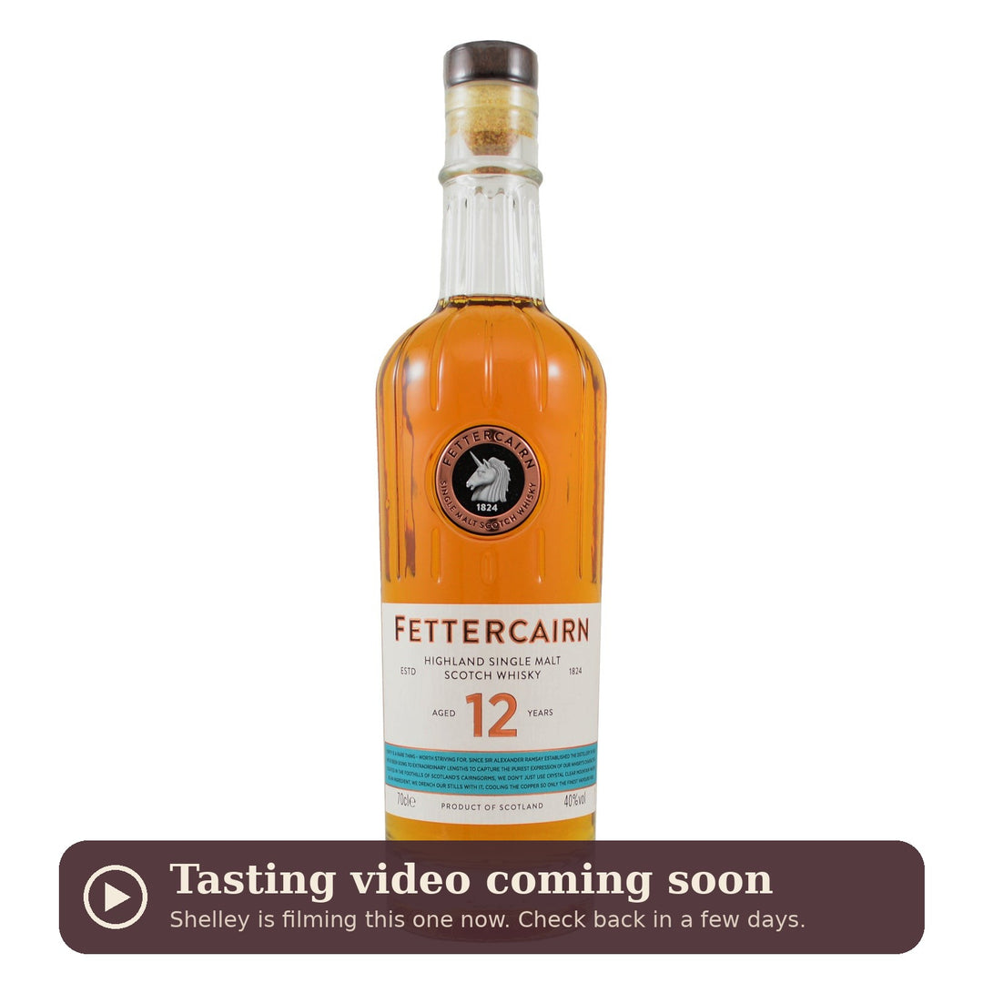 Fettercairn 12 Year Old, tasting video coming soon