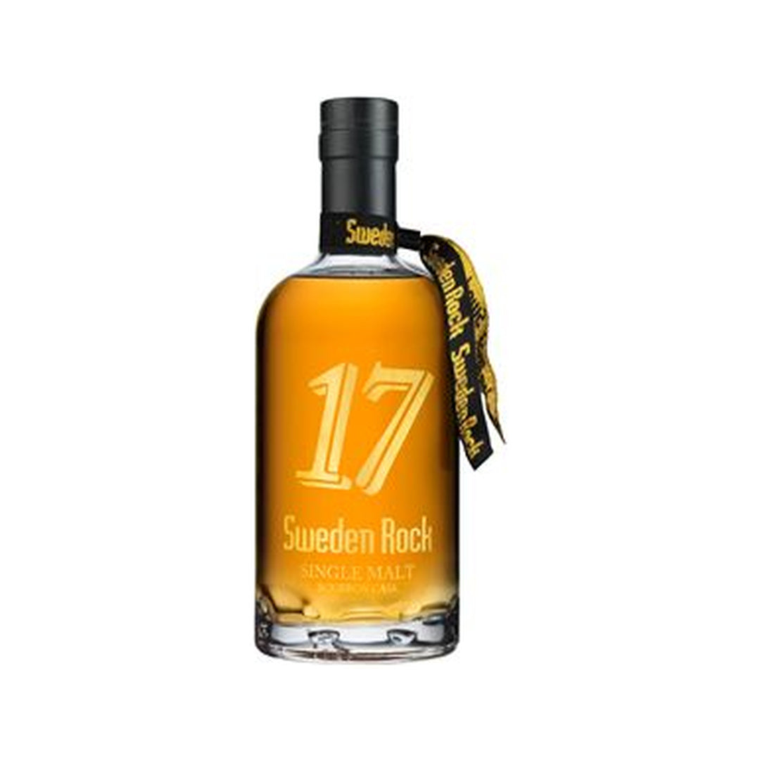Mackmyra Sweden Rock 17 Swedish single malt bourbon cask whisky bottle