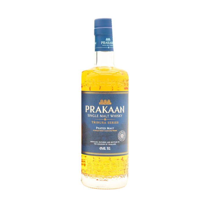 Prakaan Tribura Series Peated Malt Thai single malt whisky bottle