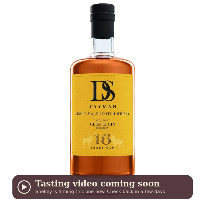 Glen Elgin 16 Year Old DS Tayman, tasting video coming soon