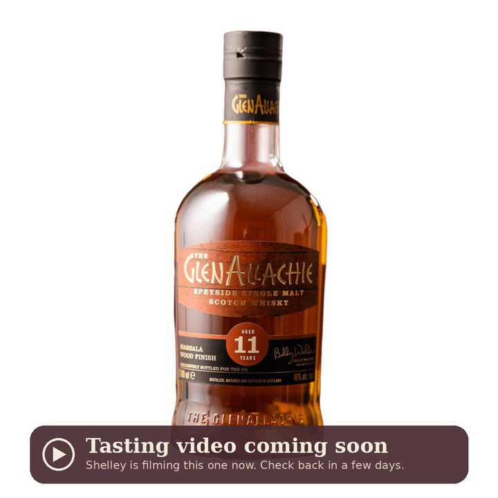 Glenallachie 11 Year Old Marsala Cask, tasting video coming soon