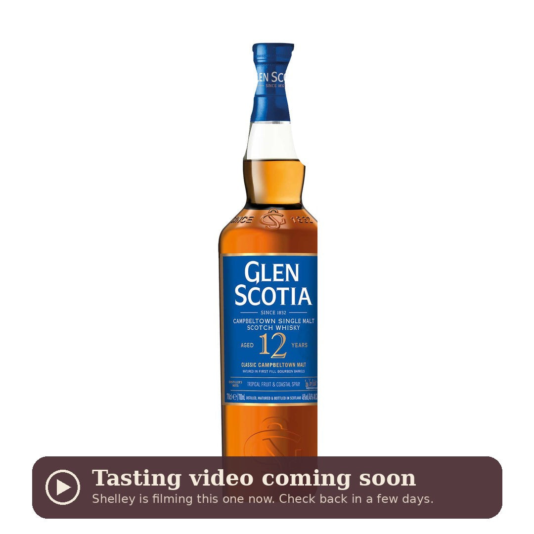 Glen Scotia 12 Year Old, tasting video coming soon