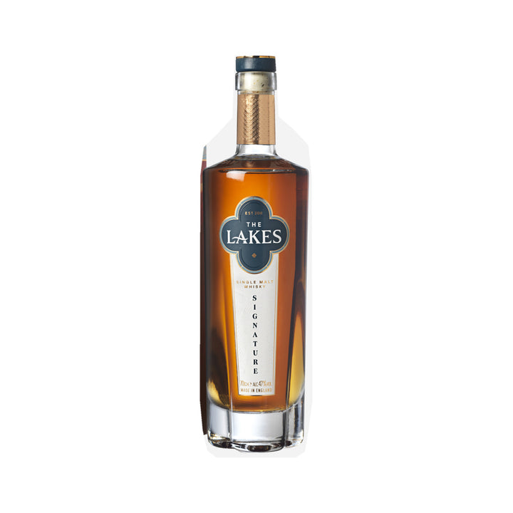 The Lakes Signature single malt English whisky bottle