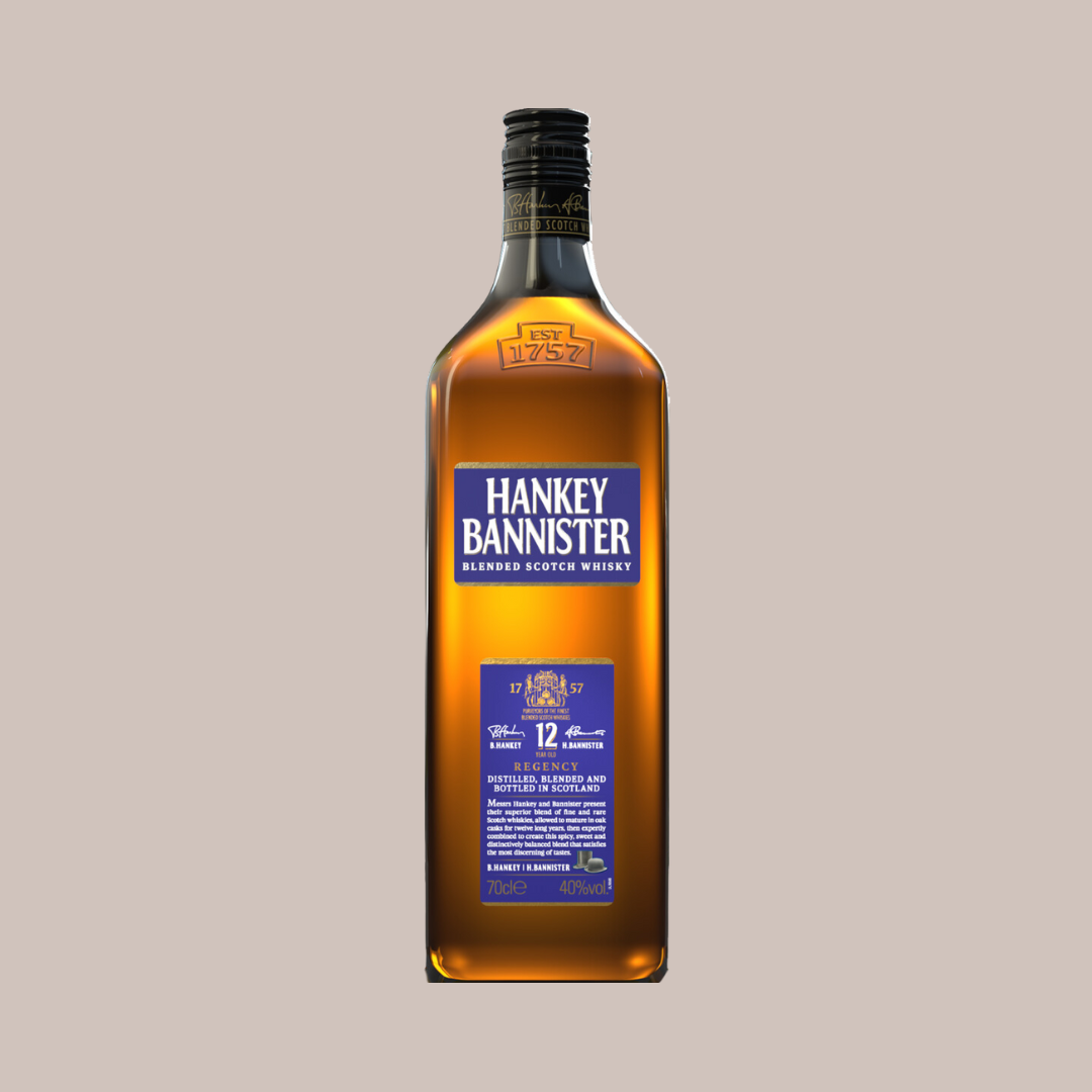 Test du whisky écossais mélangé Hankey Bannister 12 ans