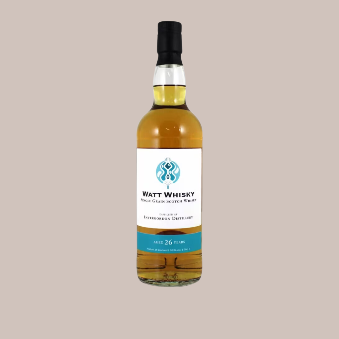 Invergordon 26 ans (par Watt Whisky) Single Grain Scotch Whisky