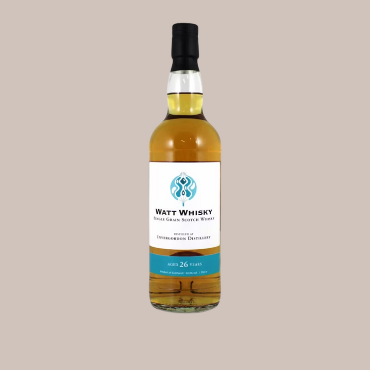 Invergordon 26 ans (par Watt Whisky) Single Grain Scotch Whisky