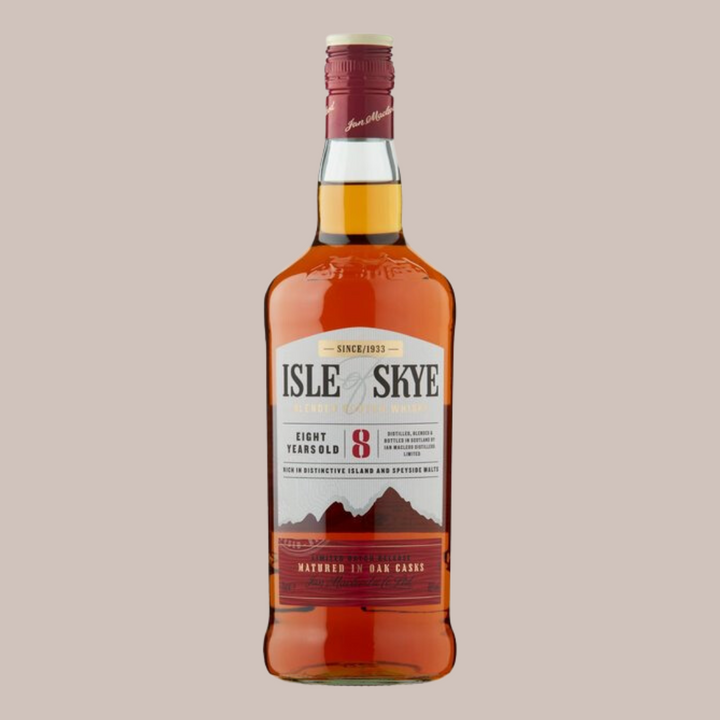 Test du whisky écossais mélangé Isle of Skye 8 ans