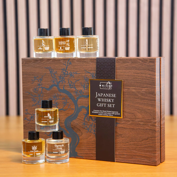 Japanese Whisky Gift Set – 6 Premium Japanese Whiskies with Guided Tasting Videos