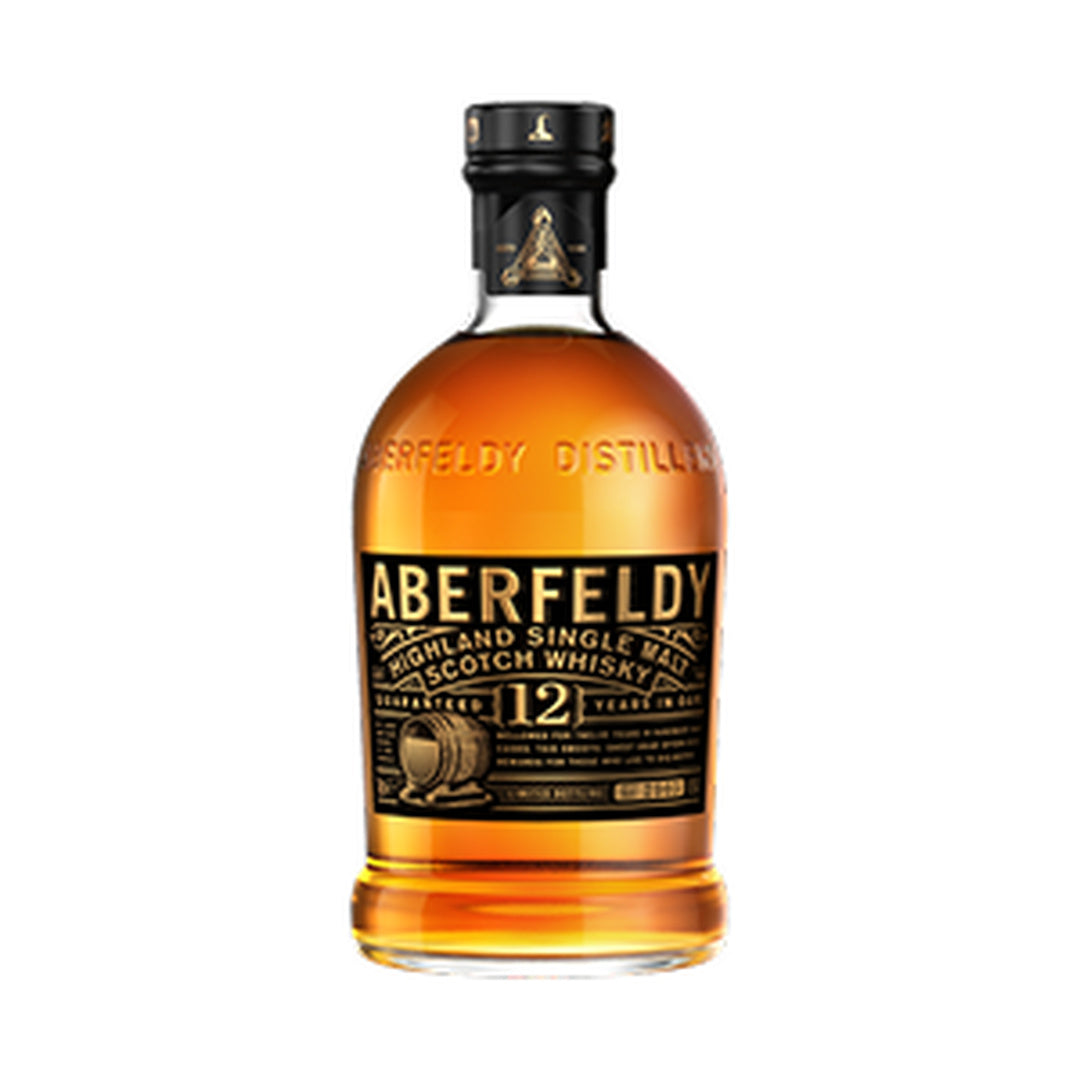 Aberfeldy 12 Year Old Highland Single Malt Scotch Whisky bottle