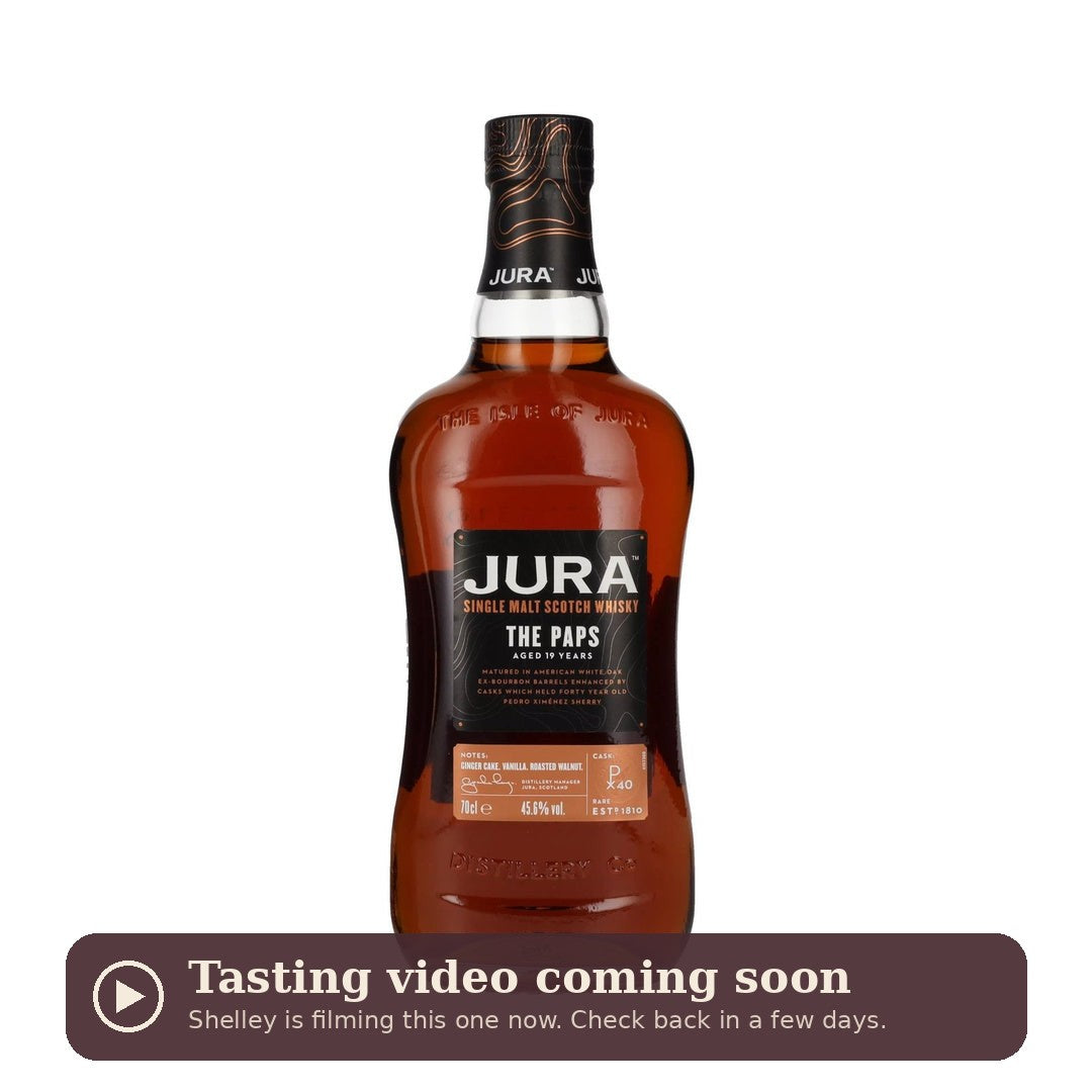 Jura 19 Year Old The Paps, tasting video coming soon