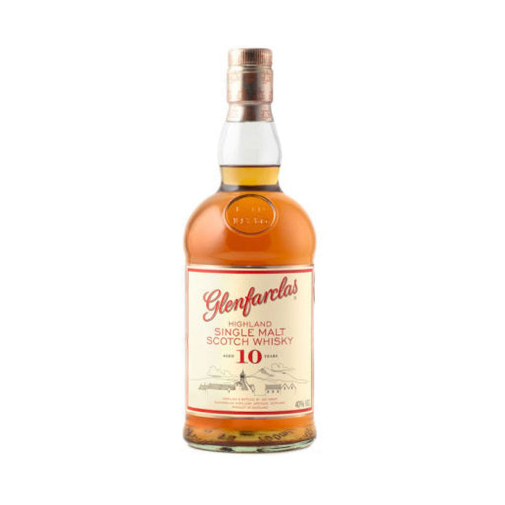 Glenfarclas 10 Year Old Single Malt Scotch Whisky bottle