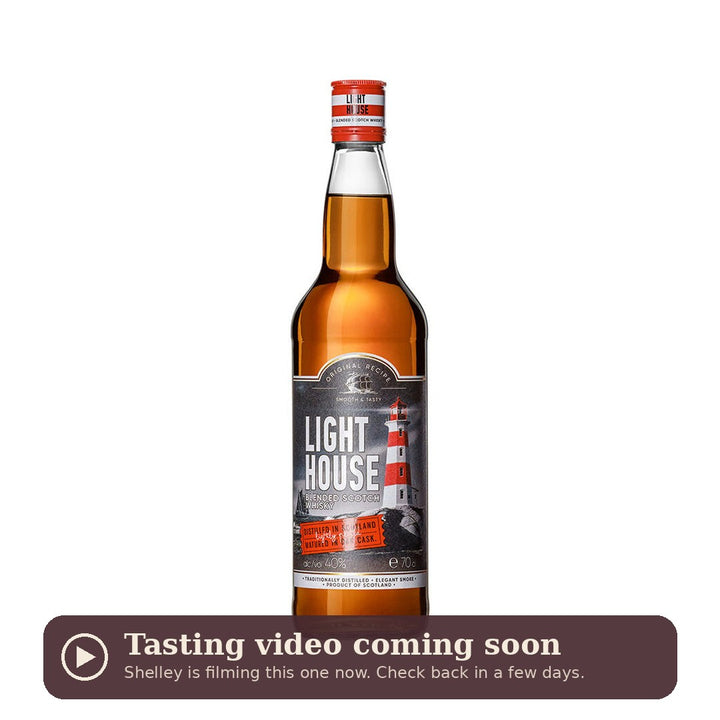 Lighthouse Lightly Peated, tasting video coming soon