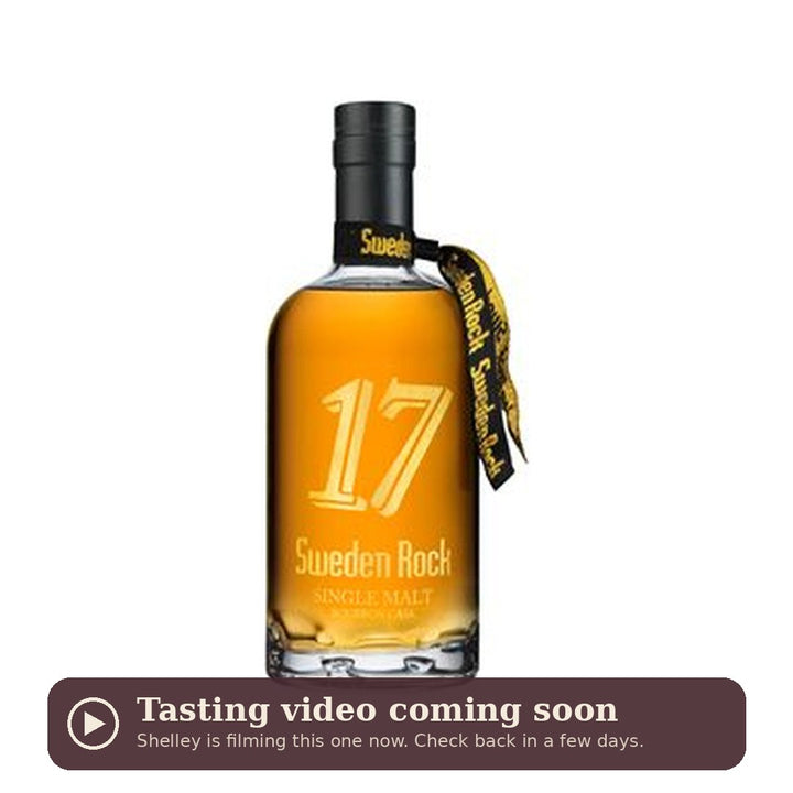 Mackmyra Sweden Rock 17, tasting video coming soon