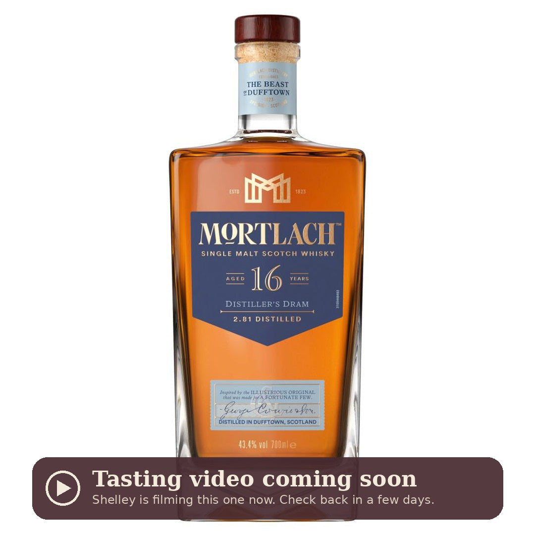 Mortlach 16 Year Old, tasting video coming soon