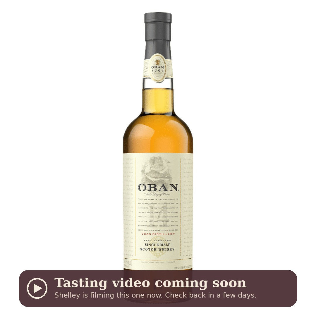 Oban 14 Year Old, tasting video coming soon