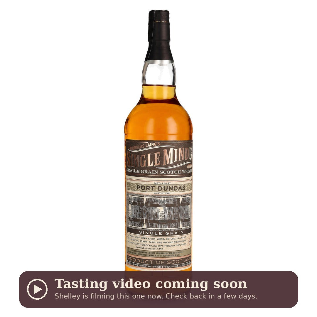 Port Dundas 16 Year Old Single Minded, tasting video coming soon