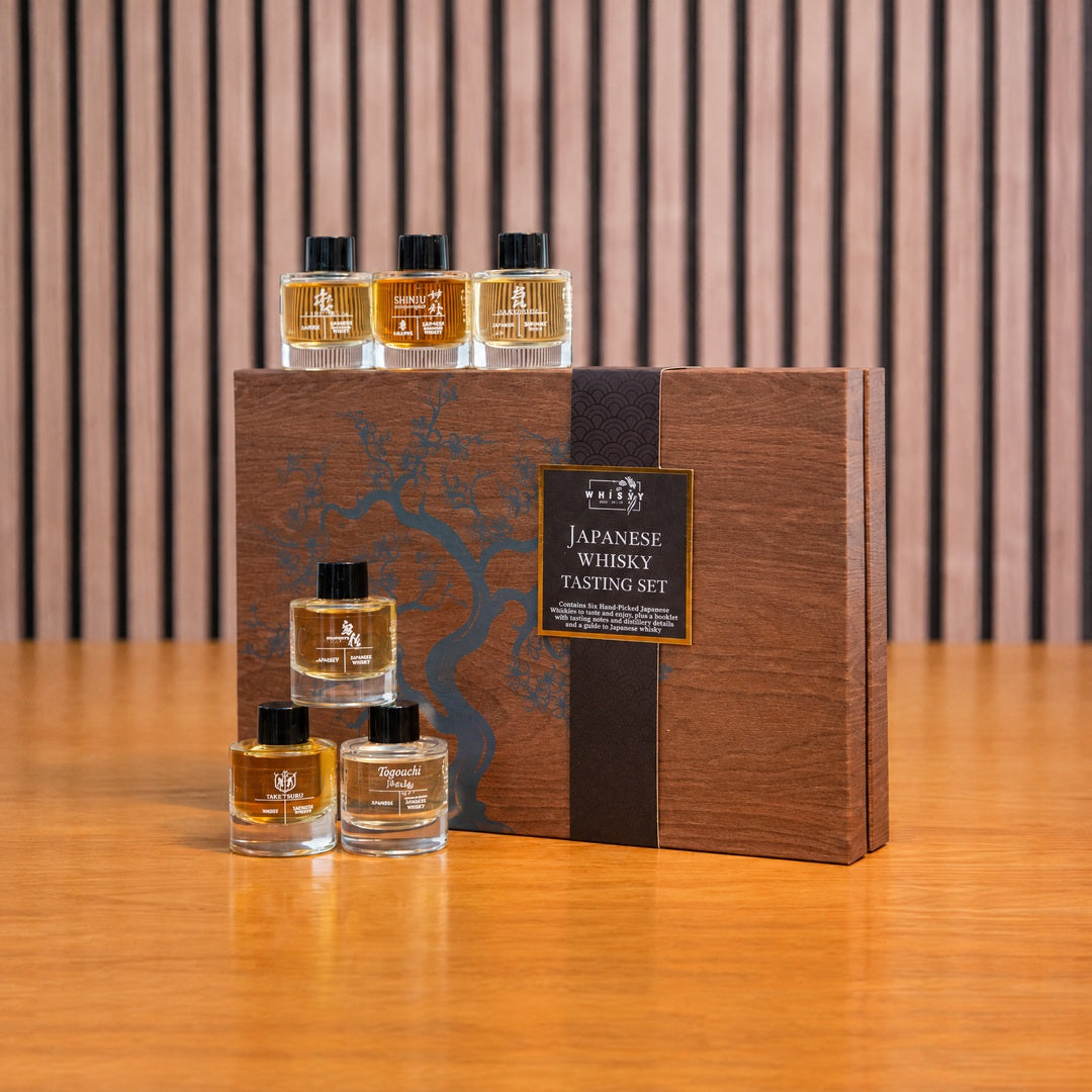 Premium Japanese whisky tasting experience gift set