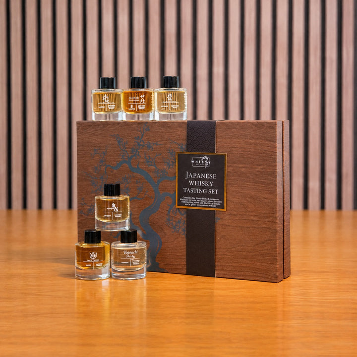 Premium Japanese whisky tasting experience gift set