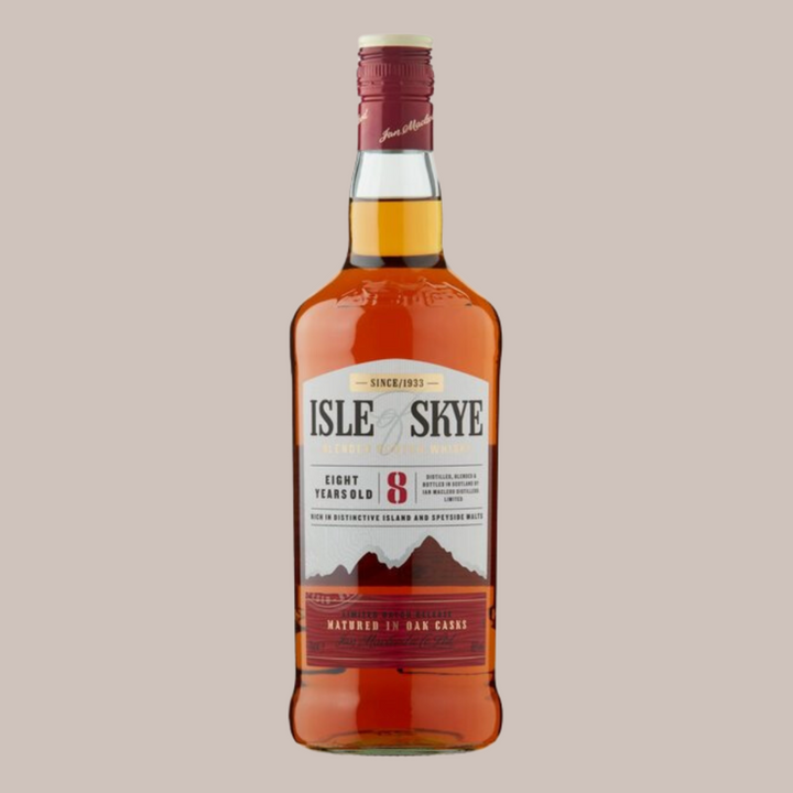 Test du whisky écossais mélangé Isle of Skye 8 ans